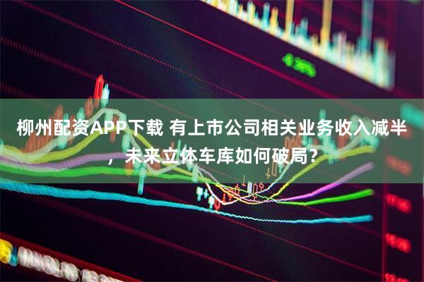 柳州配资APP下载 有上市公司相关业务收入减半，未来立体车库如何破局？