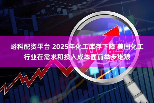 峪科配资平台 2025年化工库存下降 美国化工行业在需求和投入成本面前举步维艰