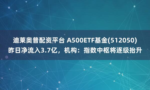 迪莱奥普配资平台 A500ETF基金(512050)昨日净流入3.7亿，机构：指数中枢将逐级抬升